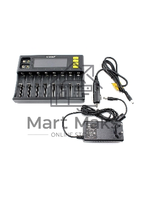 Зарядное устройство LiitoKala Lii-S8 + CAR charger 12V