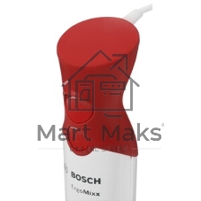 Блендер погружной Bosch MSM 64010 красный, 450 Вт, 2 скорости, турбо