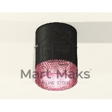 Светильник Ambrella Light XS6302042 SBK/PI черный песок/розовый MR16 GU5.3 (C6302, N6152)