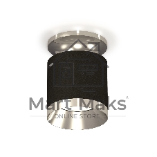 Светильник Ambrella Light XS7402082 SBK/PSL черный песок/серебро полированное MR16 GU5.3 (N7927, C7402, N7032)