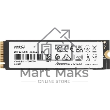 Накопитель SSD MSI 1Tb SPATIUM M461 PCIe 4.0 NVMe M.2