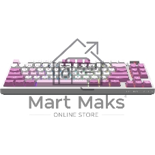 Клавиатура MSI Forge GK600 гибридная, Bluetooth, радиоканал, белый