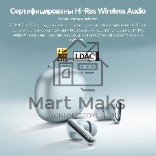 Наушники TWS Xiaomi Redmi Buds 8 Pro белый, внутриканальные, Bluetooth, активное шумоподавление, до 8 ч