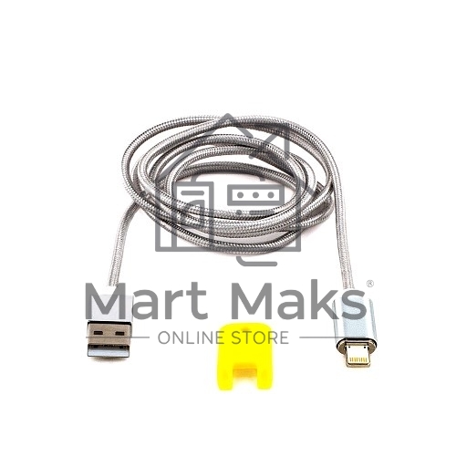 Кабель Cablexpert магнитный USB 2.0 CC-USB2-AMLMM-1M, AM/ iPhone lightning, магнитный кабель, 1м, алюминиевые разъемы, коробка