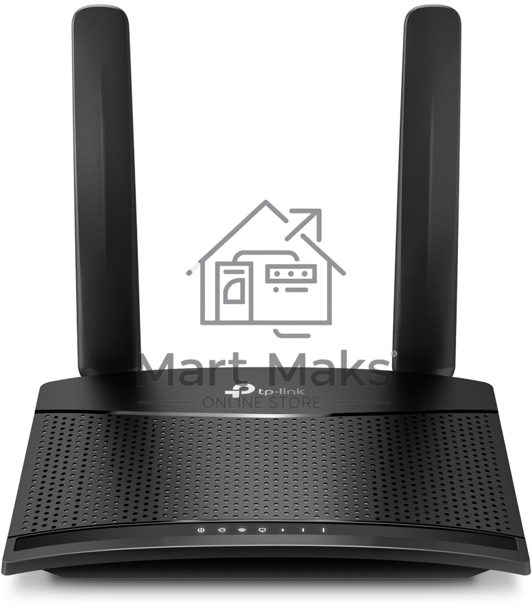 Роутер беспроводной TP-Link TL-MR100 N300 10/100BASE-TX/4G(3G) cat.4 черный