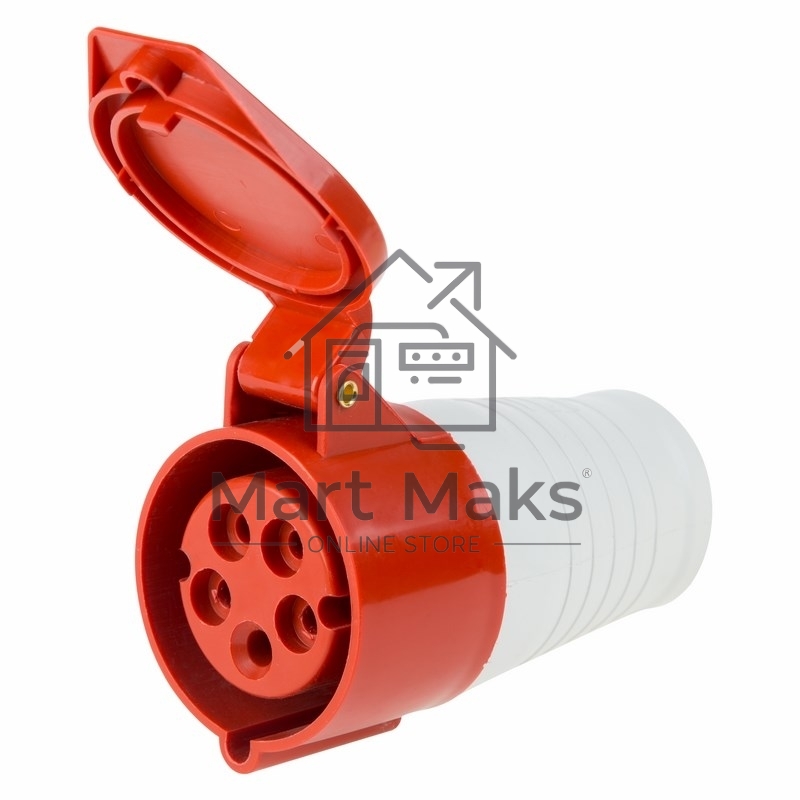 Розетка 215 переносная 3Р+РЕ+N 16А 380В IP44 Rexant