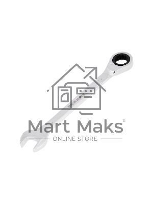 Ключ комбинированный трещоточный REXANT 17 мм, CrV, зеркальный хром