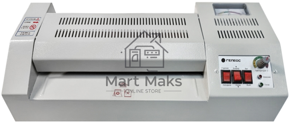 Ламинатор Гелеос ЛМ A4 Про, 4 вала, А4, 250мкм, 620 мм/мин