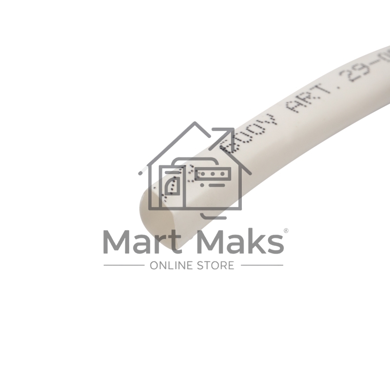 Трубка термоусаживаемая Rexant 6.0/3.0мм белый ролик 2.44м