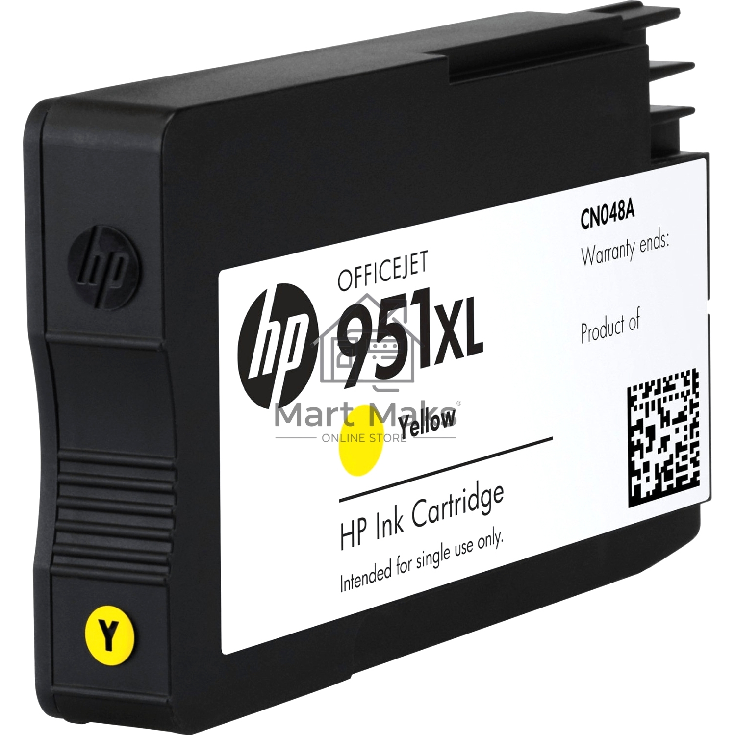 Картридж струйный HP 951XL CN048AE желтый для HP OJ Pro 8100/8600 (1500стр.)