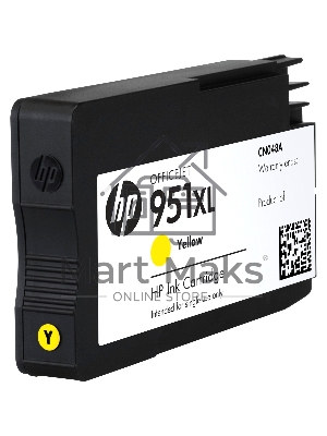 Картридж струйный HP 951XL CN048AE желтый для HP OJ Pro 8100/8600 (1500стр.)