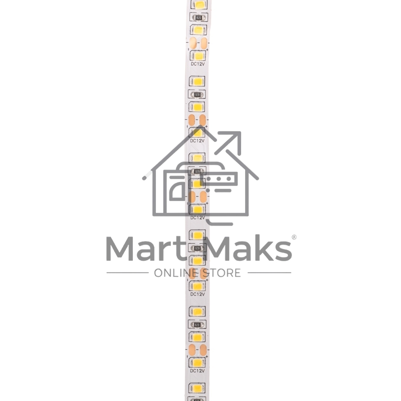 Лента светодиодная 12В, SMD2835, 14,4Вт/м, 120 LED/м, 4000K, 8мм, 50м, IP20 Rexant
