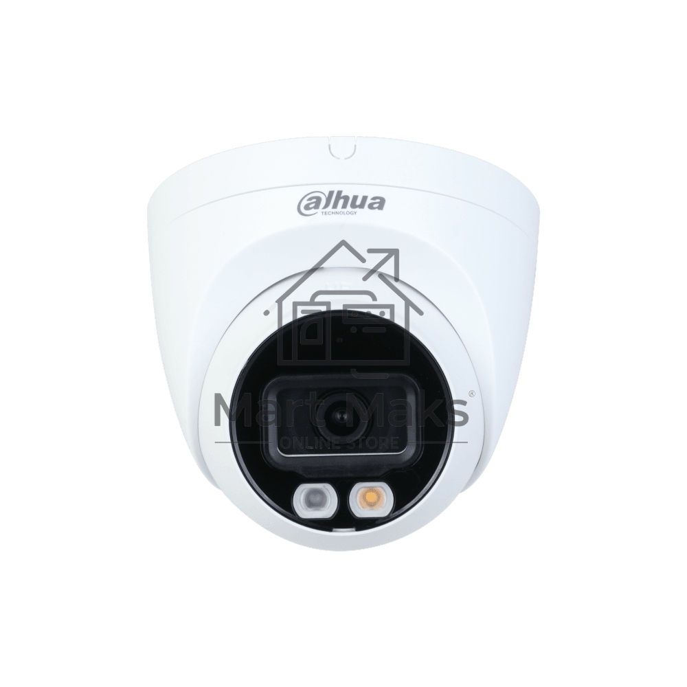 Видеокамера уличная купольная Dahua DH-IPC-HDW2249TP-S-IL-0280B 2Мп 1/2.7” CMOS объектив 2.8мм
