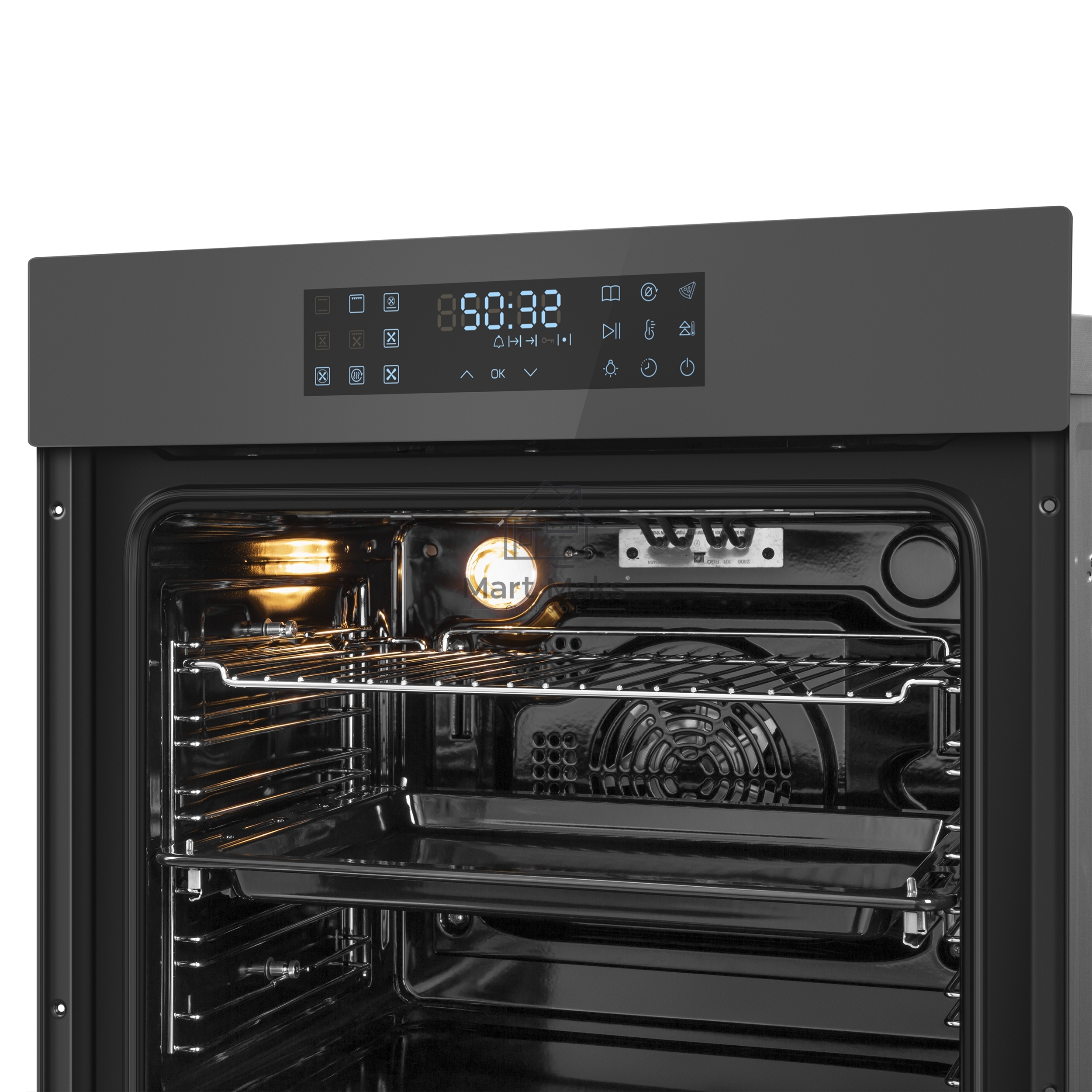 Шкаф духовой электрический Maunfeld EOEH7614DGR