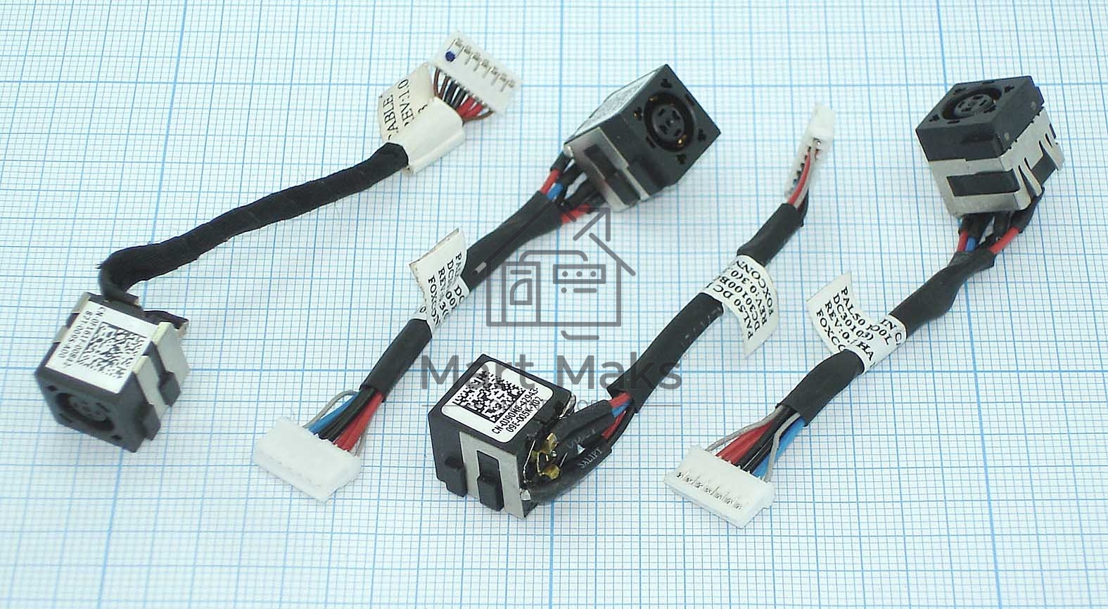 Разъем для ноутбука HY-DE017 Dell Latitude E4200 с кабелем 5 см