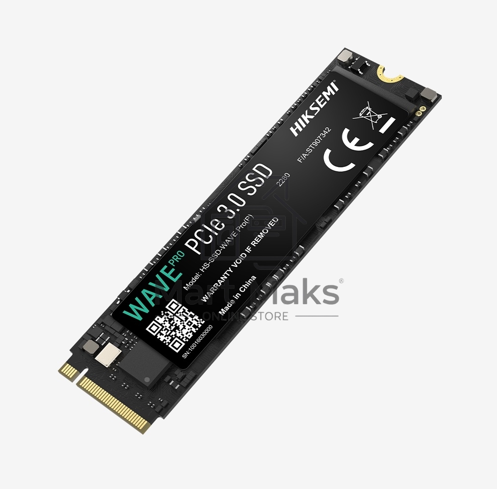 Накопитель SSD HIKSEMI WAVE Pro(P), 256 Gb, PCIe 3.0 x4, M.2 2280, R/W 3230/1250