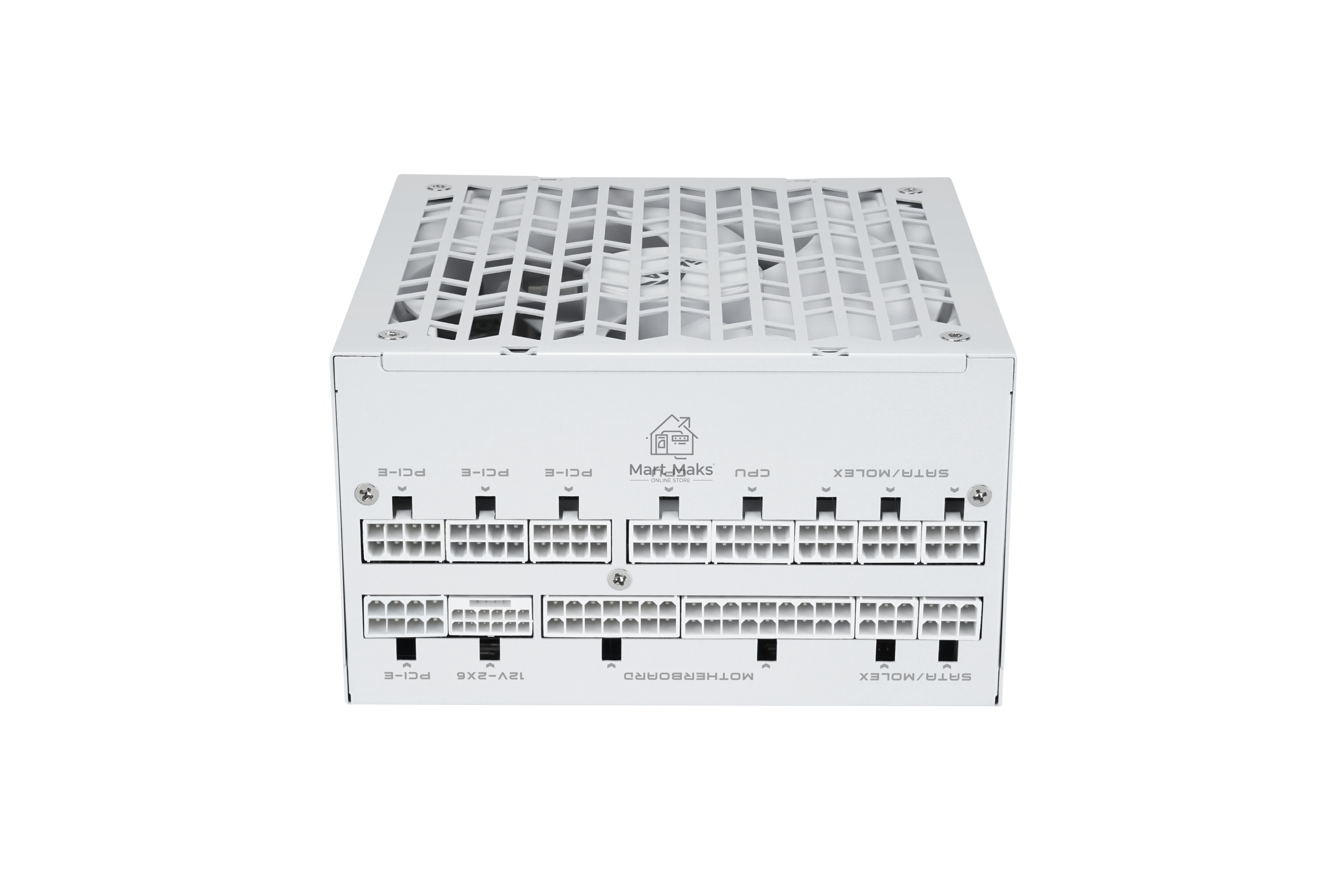 Блок питания SAMA P1000 белый (XPH1000-AP), 1000W 80 PLUS Platinum (ATX, 3.1, PCIe 5.0, Full modular, 1x24(20+4)pin mesh 600мм, 2xCPU 8(4+4)pin 700мм, 3xPCIe*2 8(6+2)pin 600мм, 1x12VHPWR PCIe 5.1 12+4pin 600W 600мм, 4xSATA*3 450+150+150+150мм, 4xMOLEX4pin*3 450+150+150+150мм, Active, 140x140мм, 150x150x86мм, APFC, OVP, UVP, SCP, OCP, OTP, OPP, SIP, белый)