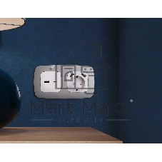 Рамка OMEGA Ecta (Сталь матовый) 5-ая OF140505