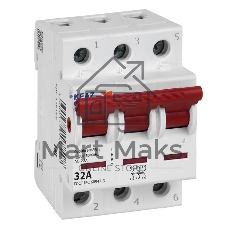 Выключатель нагрузки модульный OptiDin BM63PL-332-УХЛ3 (ВМ63PL) КЭАЗ 328168