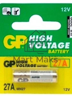 Батарейка GP 27A-BC1 (1 шт. в уп-ке)
