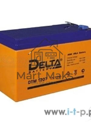 Батарея Delta DTM 1207 (12V, 7.2Ah)