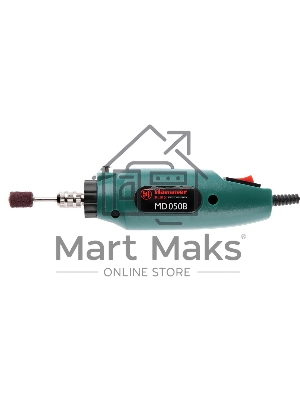 Дрель Hammer Flex MD050B 262594 113-004 Дрель (мини) 12В 1-3.2мм 15000об/мин + аксессуары 80шт, в блистере