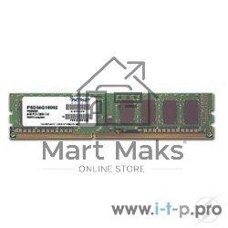 Оперативная память Patriot, DDR3, 4GB (1x4 GB), 1600 MHz, CL11, DIMM
