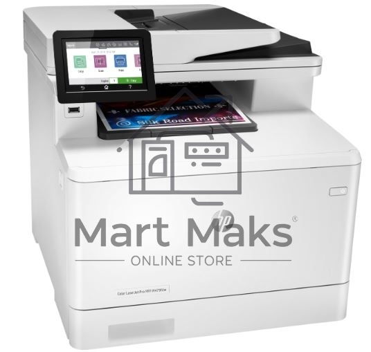 МФУ лазерный HP Color LaserJet Pro M479fnw (W1A78A), A4, цветной, печ. до 27 стр/мин., скан. до 29 стр/мин. (ч/б) 20 стр/мин. (цвет), 600 x 600 dpi (печать) 1200x1200dpi (скан.), USB, RJ-45, Wi-Fi, Air Print, Mopria