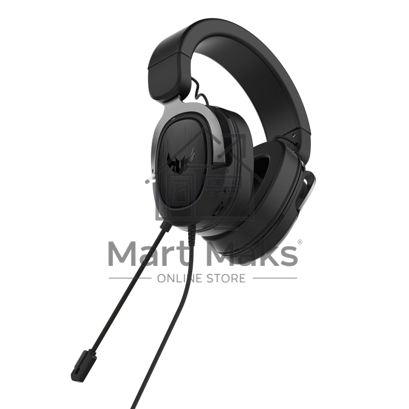 Игровые наушники ASUS TUF Gaming H3 чёрно-серые
