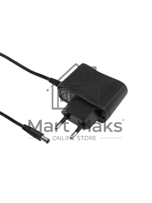 Источник питания 110-220 V AC/12 V DC 0,5 А 5 W с DC разъемом подключения 5.5х2.1, без влагозащиты (IP23)