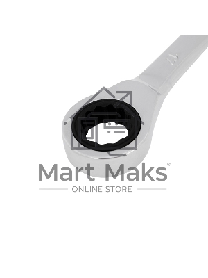 Ключ комбинированный трещоточный REXANT 17 мм, CrV, зеркальный хром