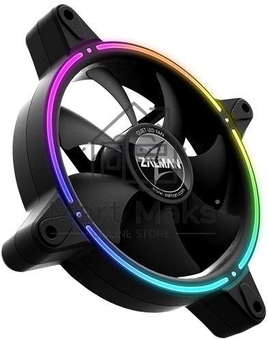 Вентилятор для корпуса Zalman ZM-RFD120A черный, 120 мм, 1500 об/мин, 25.6 дБ, 3 pin