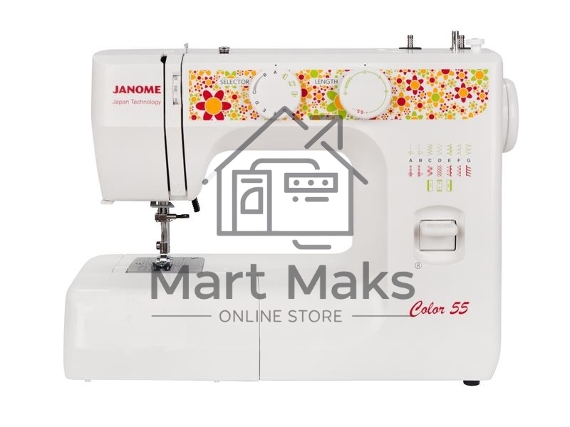 Швейная машина Janome Color 55 белый