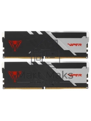 Оперативная память Patriot Viper Venom, DDR5, 32Gb (2x16Gb), 5600MHz, CL36, DIMM, с радиаторами, RGB, черный