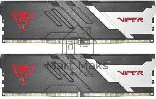Оперативная память Patriot Viper Venom, DDR5, 32Gb (2x16GB), 5600MHz, CL36, DIMM, с радиатором, черный