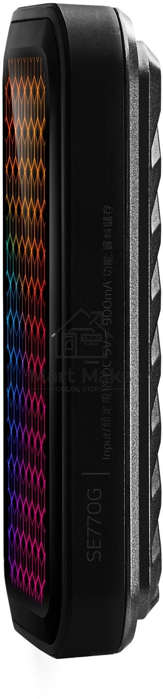 Накопитель SSD A-Data USB-C 512Gb ASE770G-512GU32G2-CBK SE770G 2.5