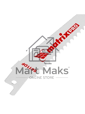 Полотна универсальные Matrix для сабельной пилы S611DF 125 / 4,3 мм, Bimetal, 2 шт., PRO