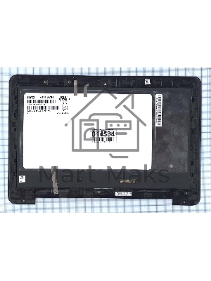 Модуль (матрица + тачскрин) для Asus TP200SA EeeBook E205SA черный с рамкой