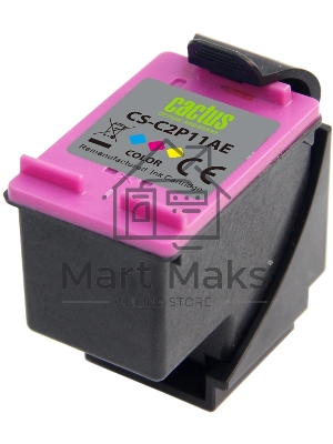 Картридж струйный Cactus CS-C2P11AE № 651 многоцветный (18мл) для HP 5575/5645 OJ 202/252