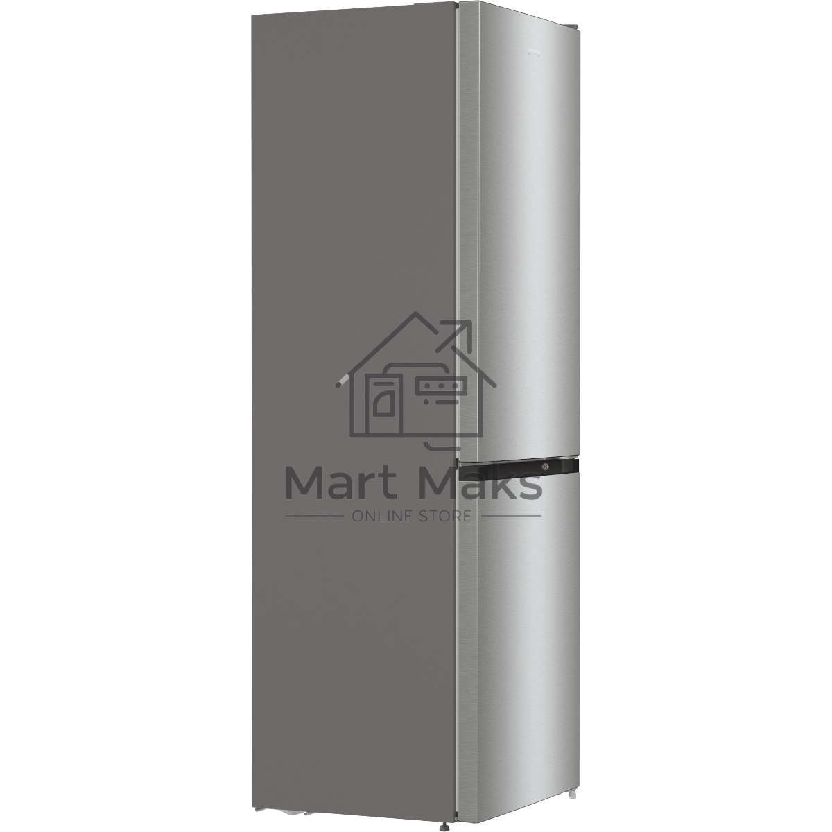 Холодильник Gorenje NRKE62XL серебристый металлик двухкамерный 203/99л морозилка снизу, No Frost
