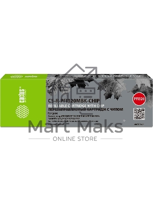 Картридж перезаправляемый струйный Cactus CS-R-PFI320MBK-CHIP PFI-320 черный матовый (260мл) для Canon imagePROGRAF TM-200/200MFP/205/300/300MFP/305/250/255/350/355 с чипом