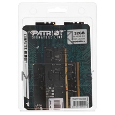 Оперативная память Patriot Signature, DDR5, 32GB (1x32 GB), 4800 MHz, CL40, DIMM