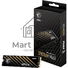 Накопитель SSD MSI 1Tb SPATIUM M461 PCIe 4.0 NVMe M.2