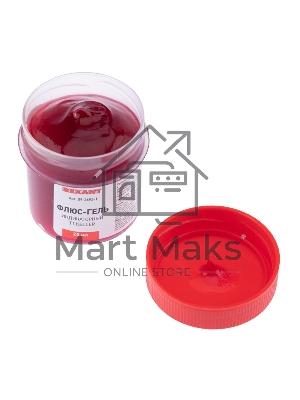 Флюс-гель для пайки Rexant, TT KELLER индикаторный, 20 мл, банка, блистер