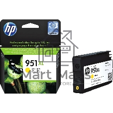 Картридж струйный HP 951XL CN048AE желтый для HP OJ Pro 8100/8600 (1500 стр.)