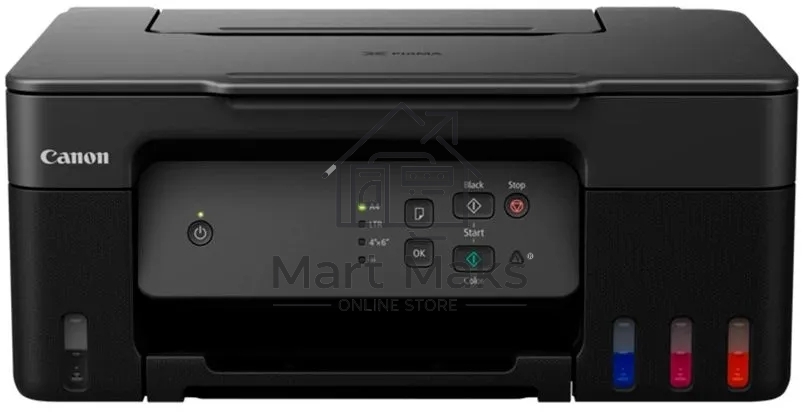 МФУ струйный Canon PIXMA G2430 (5991C009), A4, цветное, печ. 11 стр/мин. (ч/б) 6 стр/мин. (цвет), 4800 x 1200 dpi (печать) 1200x600dpi (скан.), USB
