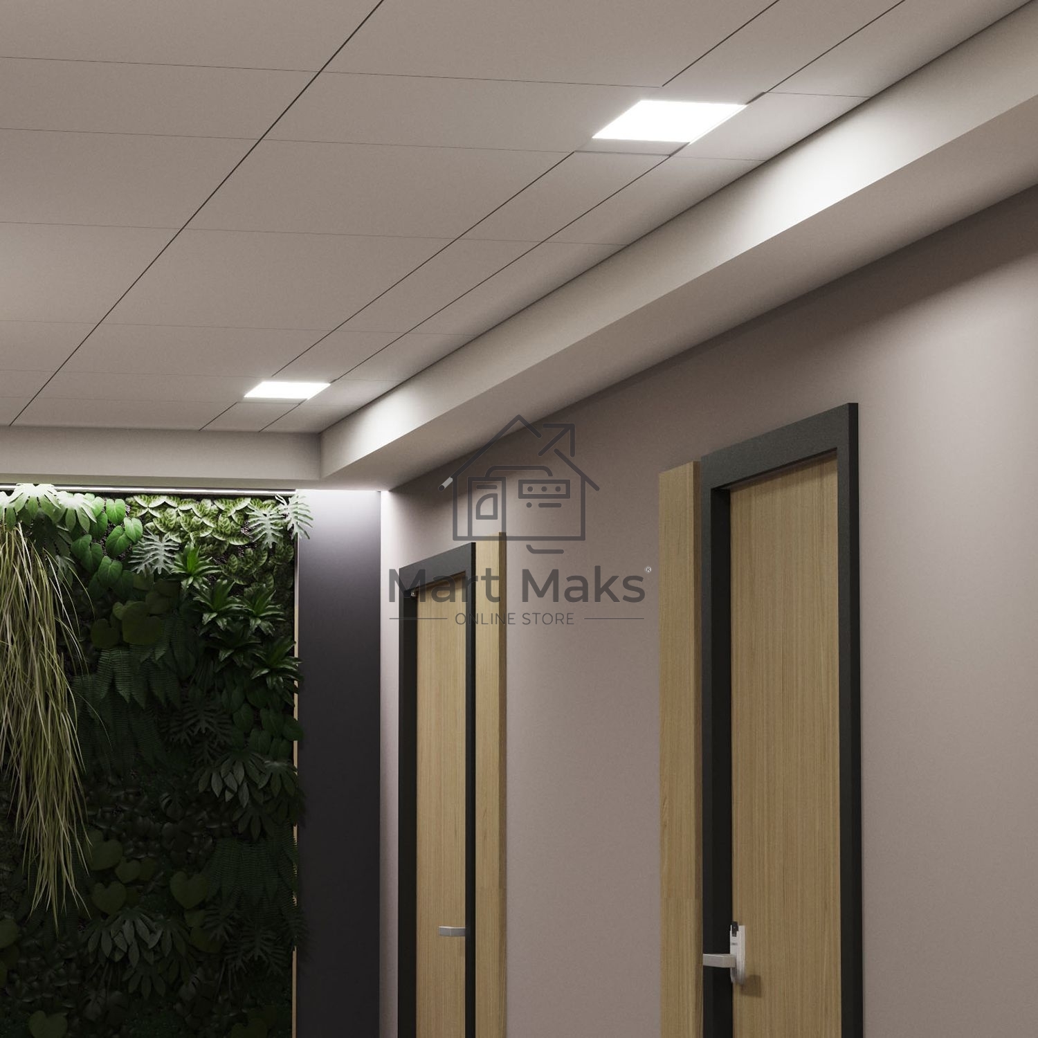 Светильник LED ДПО 18Вт 6500К 596х75х25 IP20 Gauss (аналог ЛПО) 144124318