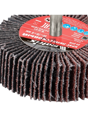 Круг лепестковый для дрели Matrix, P 60, 60x20x6 мм