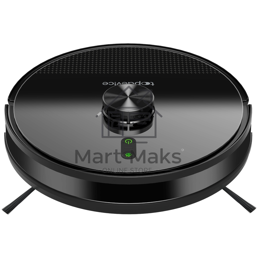 Робот-пылесос TopDevice TDSRC003_BK черный, 40 Вт, 2600 мАч Li-Ion, уборка влажная/сухая, пылесборник контейнер 0.4 л