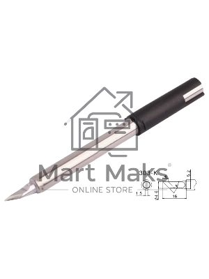 Жало паяльное Quick 303-K